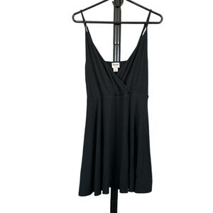 Mossimo Supply Co. Black Ribbed Mini Dress